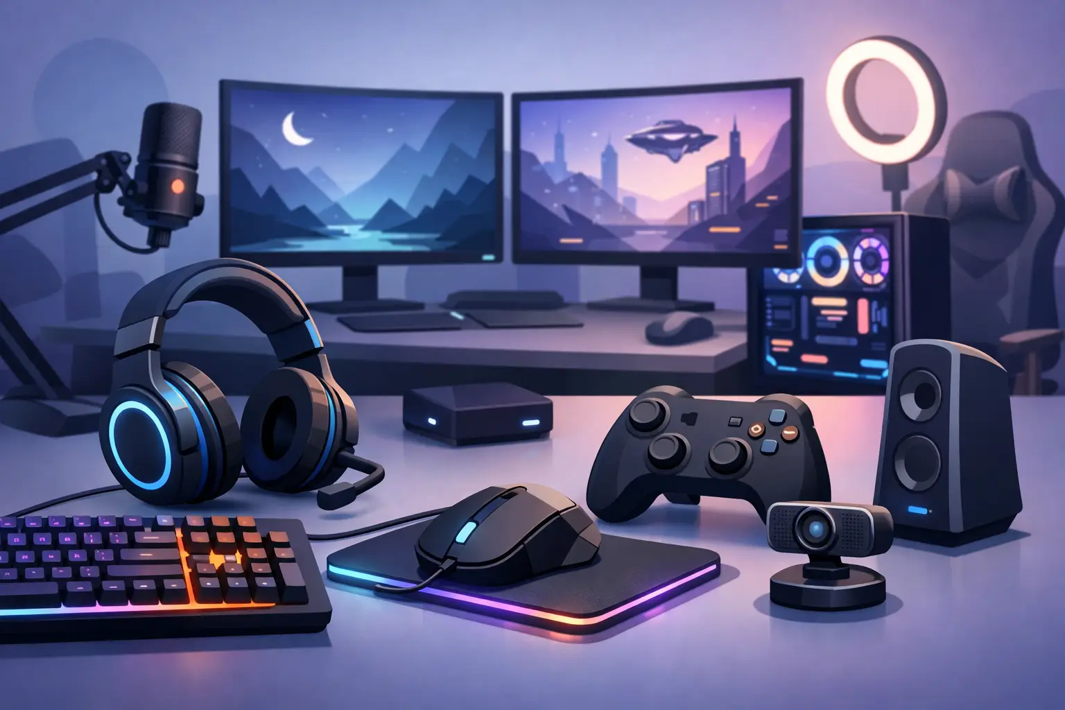 10 mejores accesorios para setup gamer