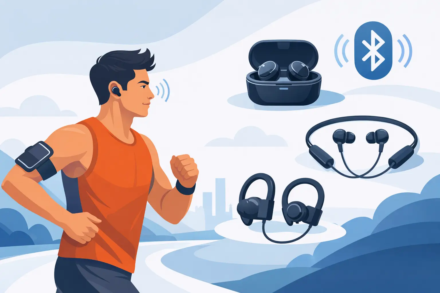 Audífonos bluetooth para correr: qué elegir
