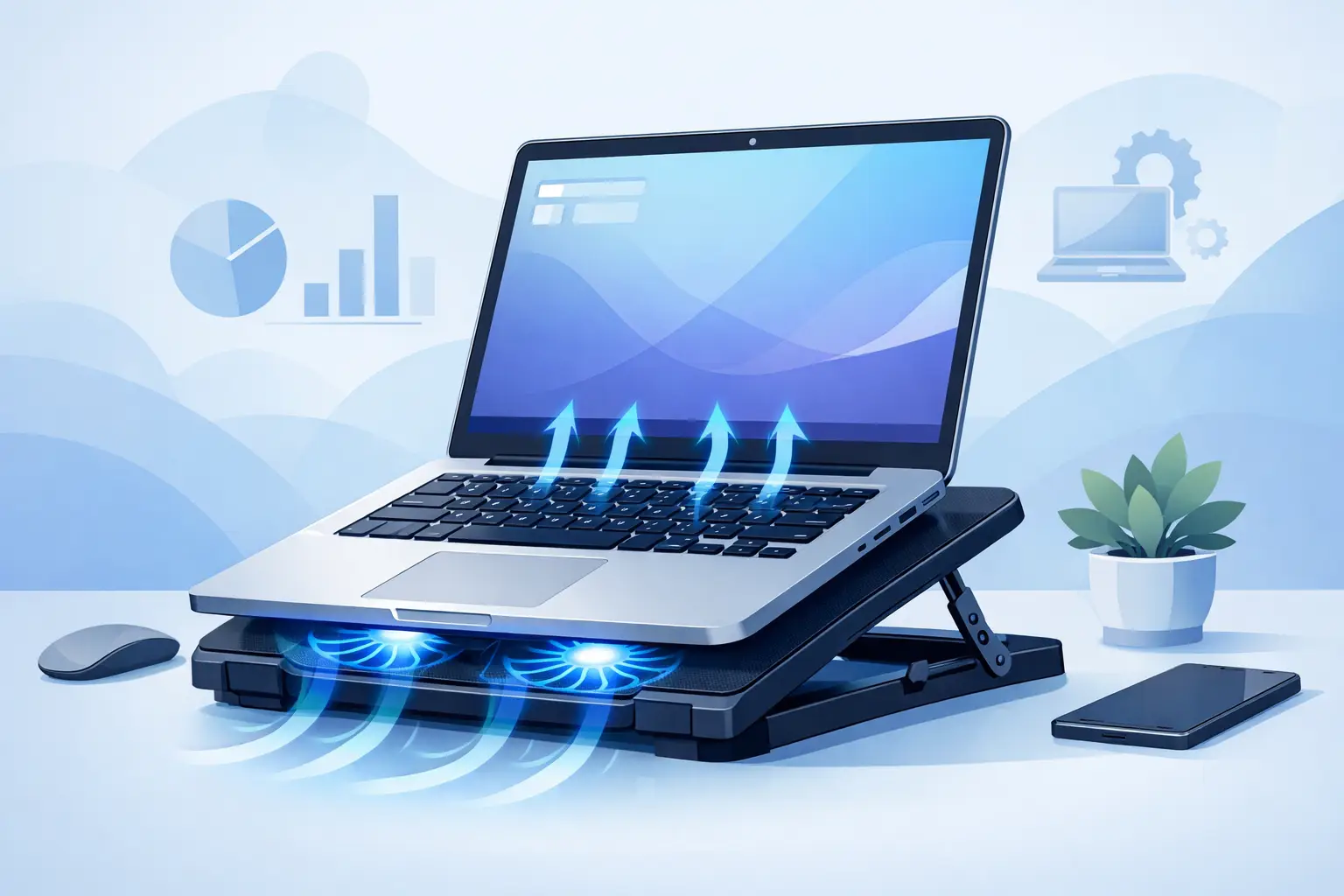 Base enfriadora para laptop: cuál elegir