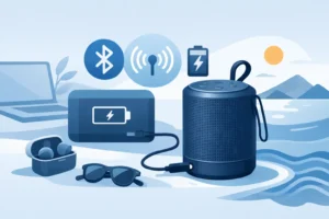 Bocina Bluetooth portátil recargable: qué ver
