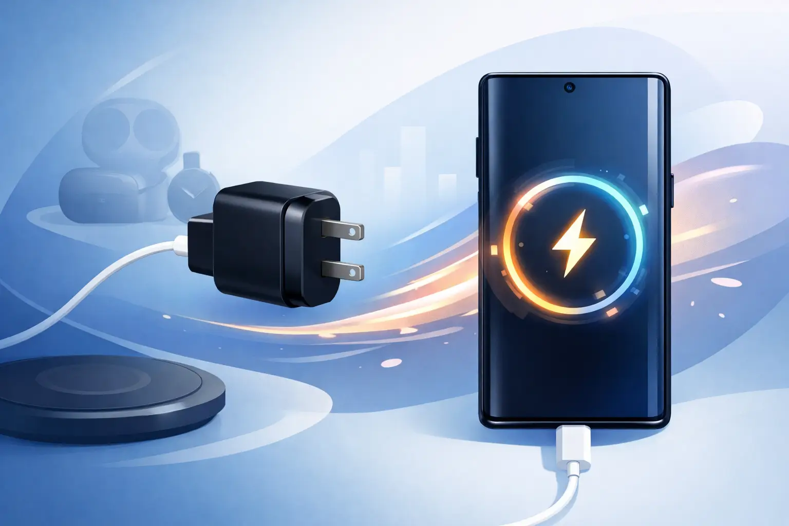 Cargador rápido para celular Samsung