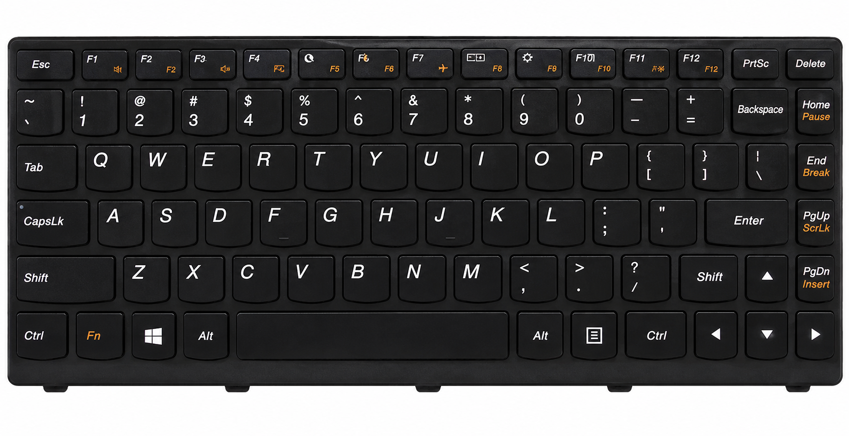 Teclado para Laptop Lenovo S300 – Español – Negro