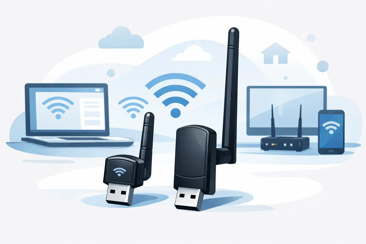 WiFi USB: cuál elegir y qué mirar